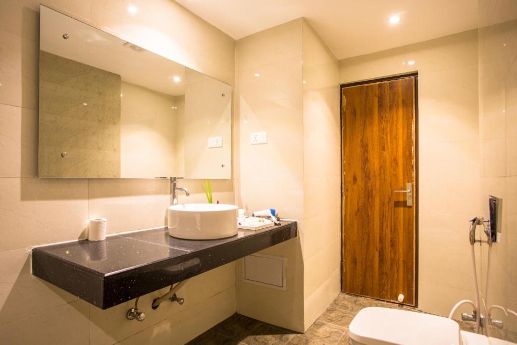 Koupelna v ubytování Hotel Siddhartha, Nepalgunj