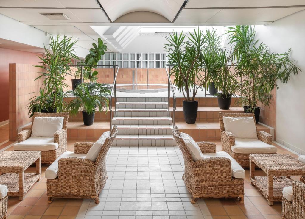 Posezení v ubytování Quality Hotel Galaxen