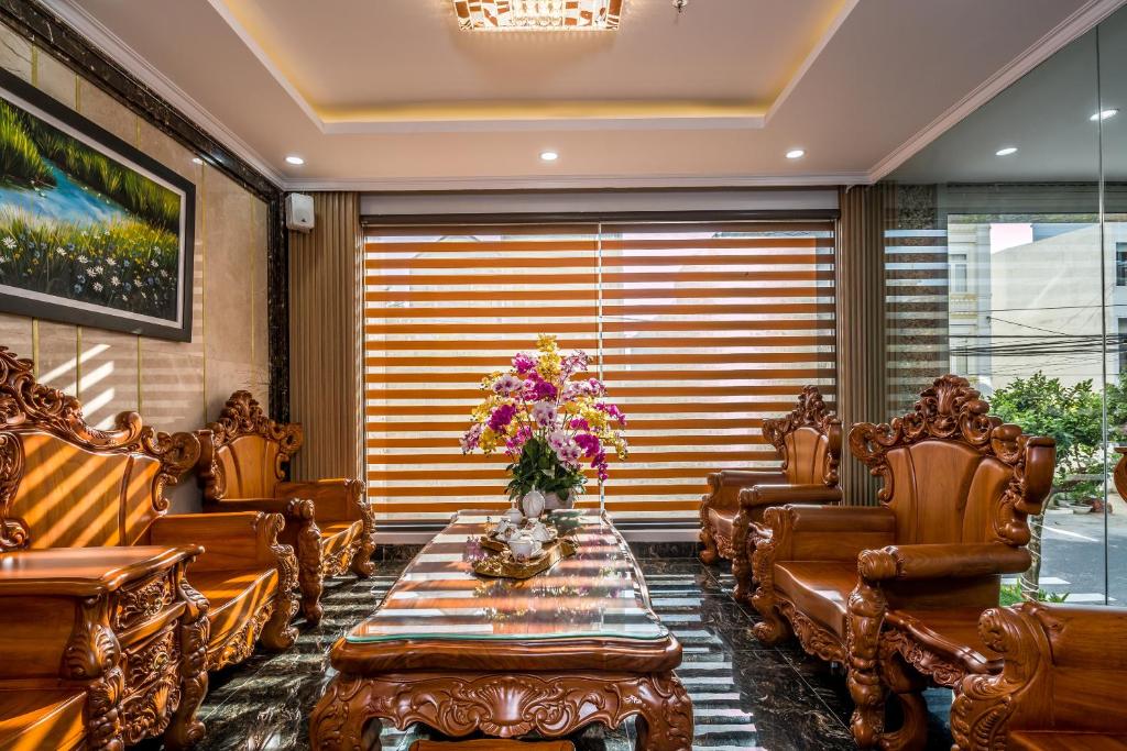 Posezení v ubytování An Dương Hotel & Apartment