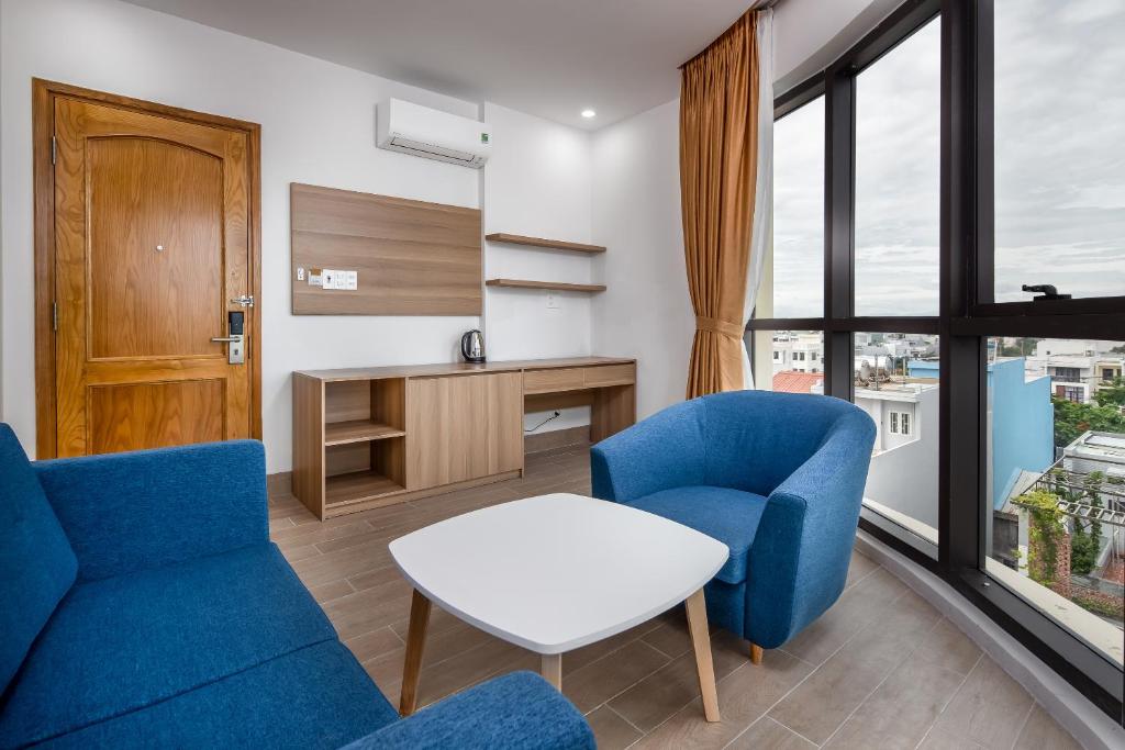 Posezení v ubytování An Dương Hotel & Apartment