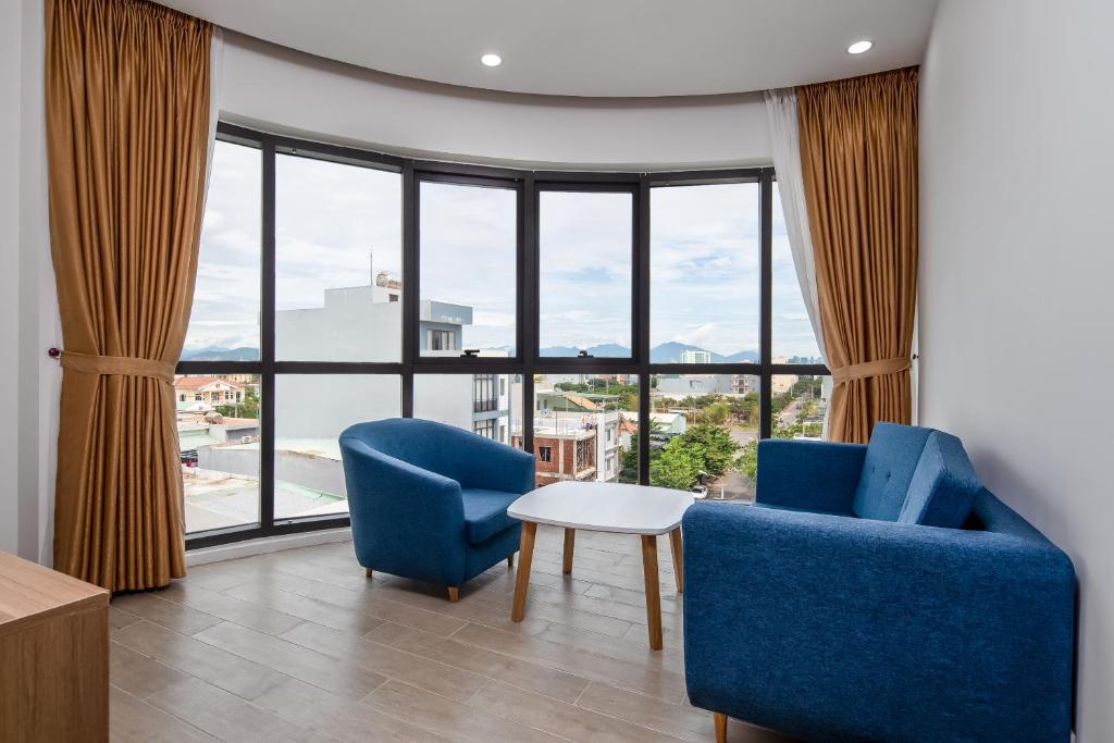 Posezení v ubytování An Dương Hotel & Apartment