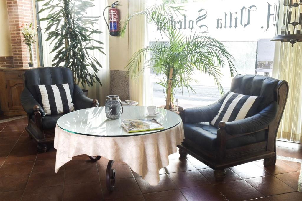 Posezení v ubytování Villa Soledad