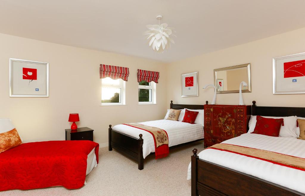 Willow House Bed & Breakfast and Orchard Studios Self Catering - Deluxe Queen Room Con Dos Camas Queen