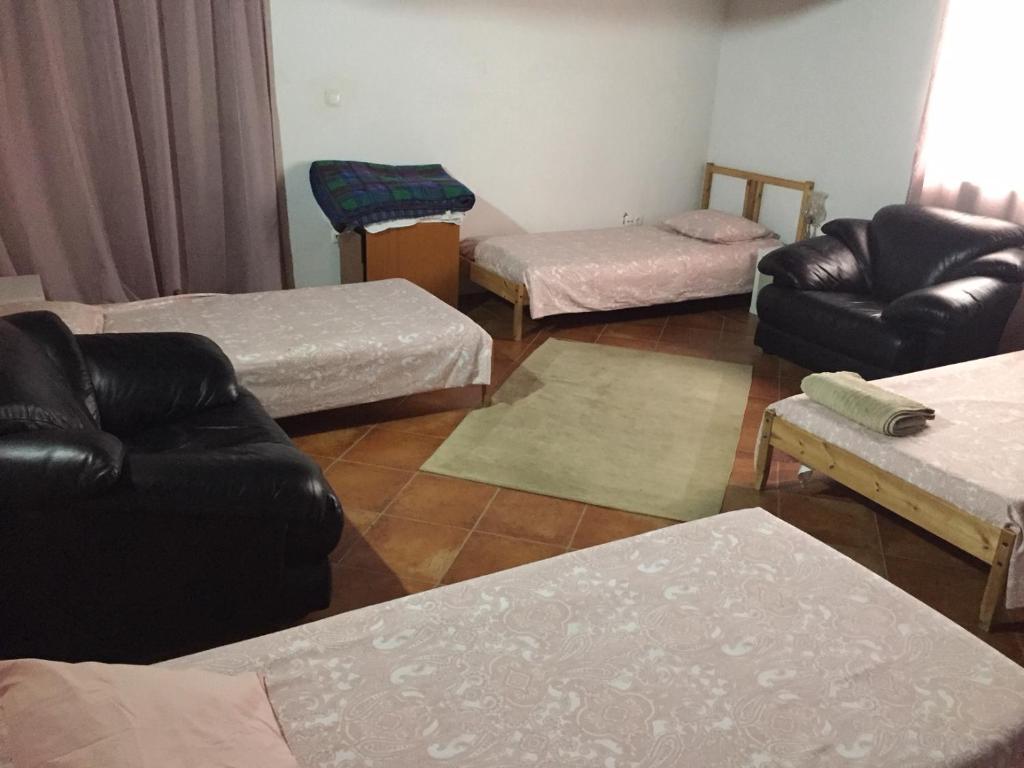 Postel nebo postele na pokoji v ubytování casa das pombas