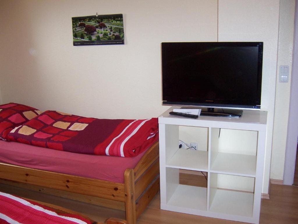 TV a/nebo společenská místnost v ubytování Haus am Roseneck