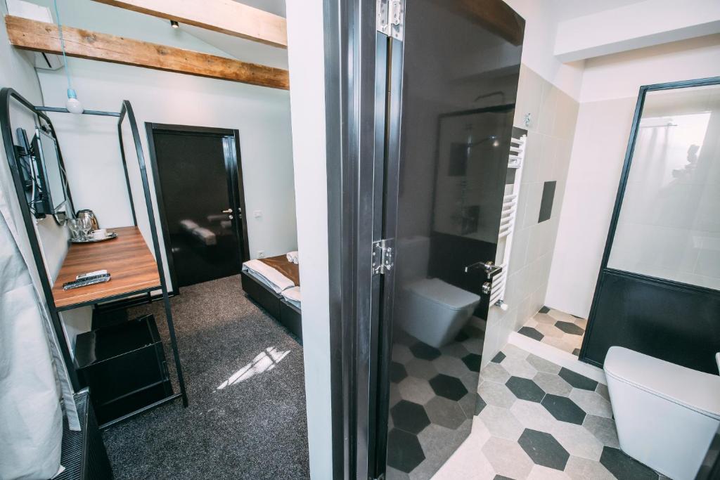 Koupelna v ubytování Atoneli Apartment hotel