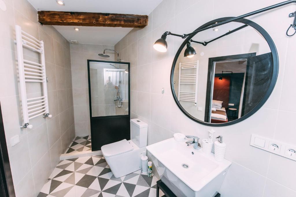 Koupelna v ubytování Atoneli Apartment hotel