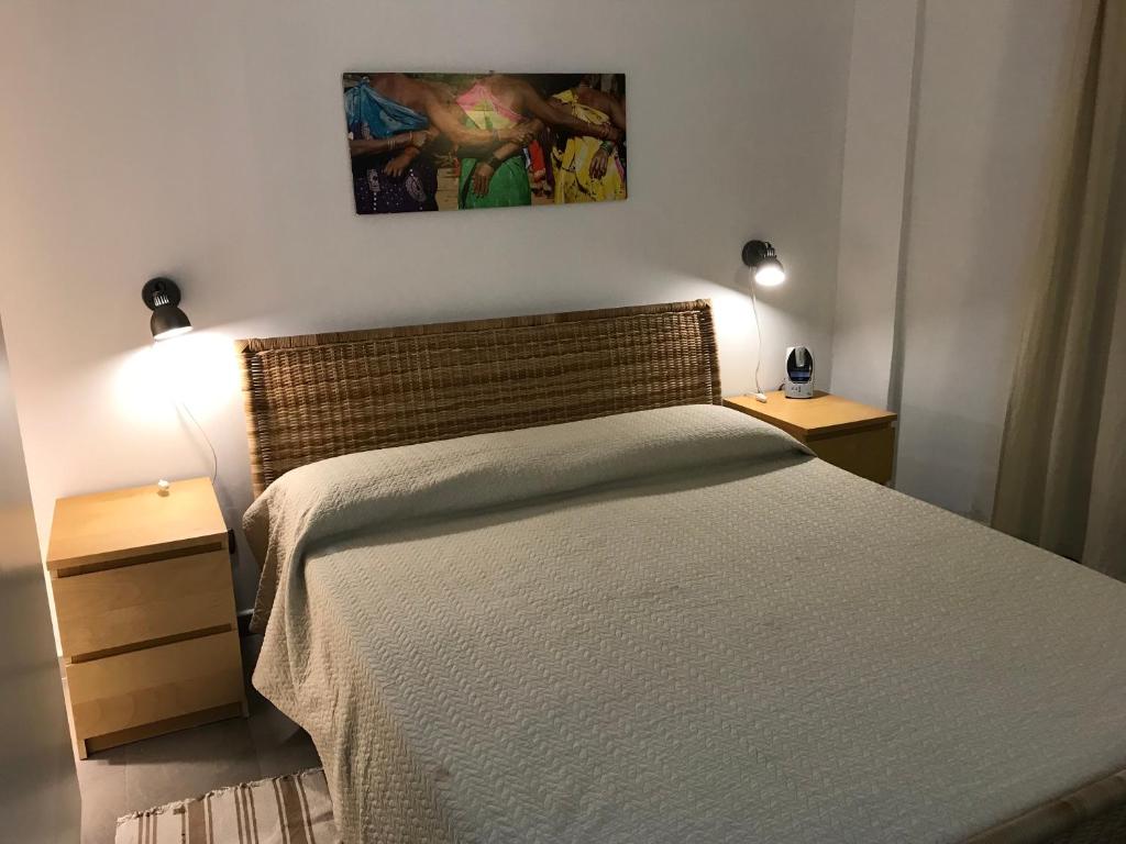 A bed or beds in a room at Villa Le Lanterne Pool & Relax
