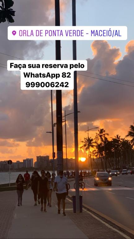  Perfeito Beira-Mar em Ponta Verde - AP completo e melhor localizado de Maceió!