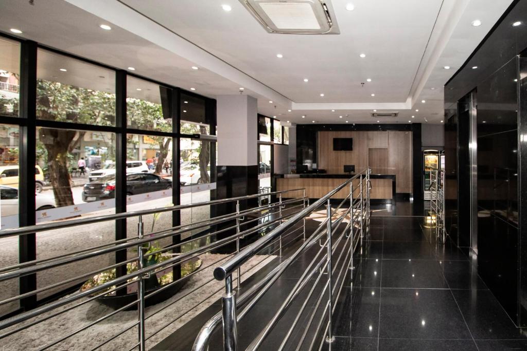 Vstupní hala nebo recepce v ubytování Royal Design Savassi Hotel