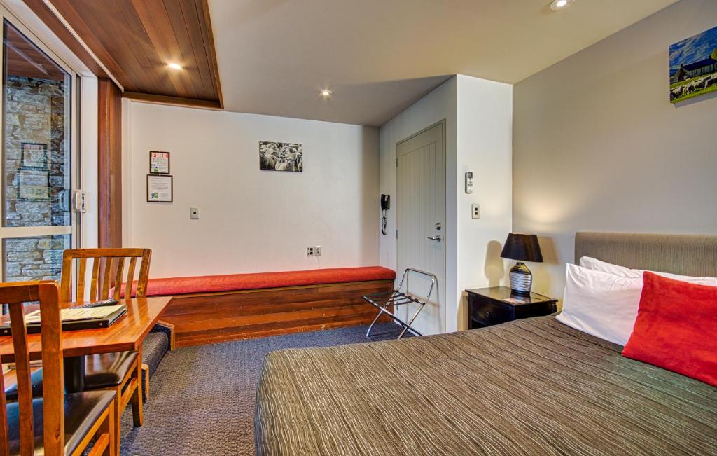 Voodi või voodid majutusasutuse Autoline Motel Queenstown toas