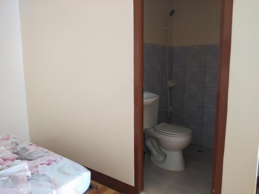 Koupelna v ubytování Jvhaven Pension