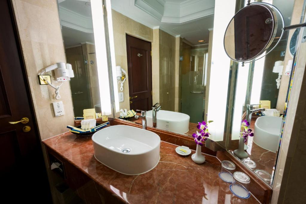 Koupelna v ubytování Le Grandeur Palm Resort Johor