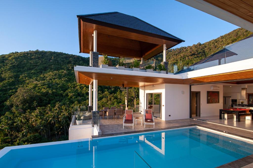 Fotografie z fotogalerie ubytování Luxury Seaview with Private Pool v destinaci Nathon