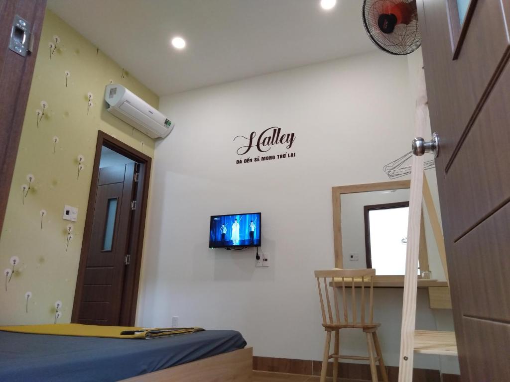 TV a/nebo společenská místnost v ubytování Homestay Halley