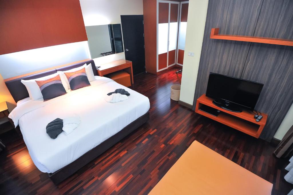Katil atau katil-katil dalam bilik di 42Grand Residence