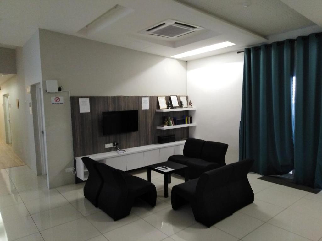 TV a/nebo společenská místnost v ubytování 1ACS Residence