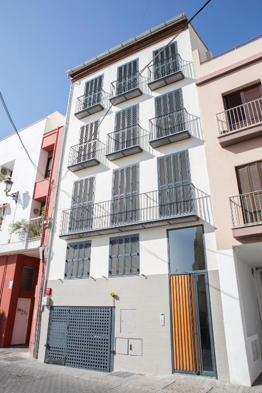 Budova, kde se apartmán nachází