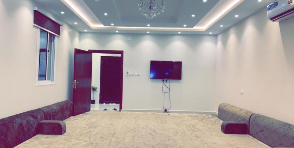 TV a/nebo společenská místnost v ubytování Al Taif Villas