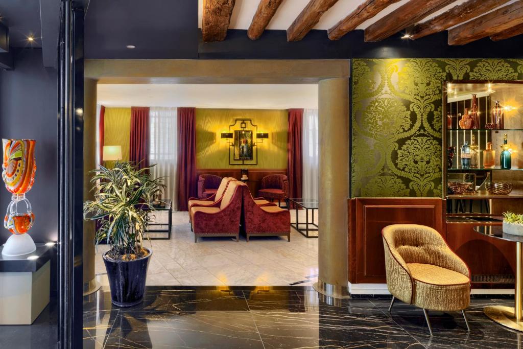 Posezení v ubytování Hotel Bisanzio