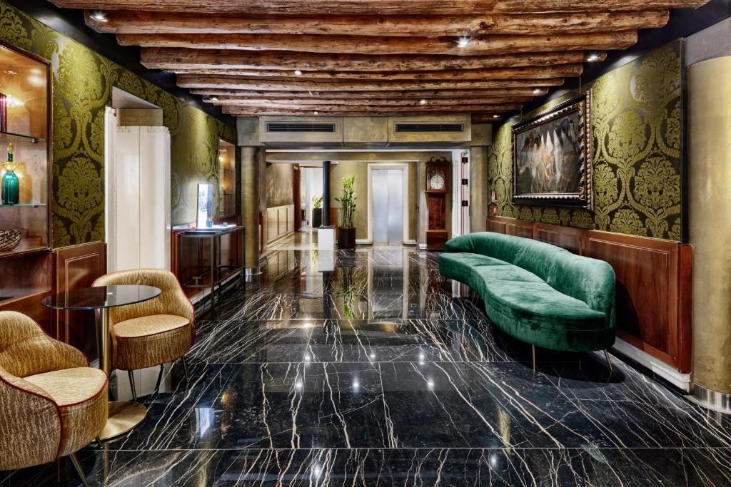 Posezení v ubytování Hotel Bisanzio