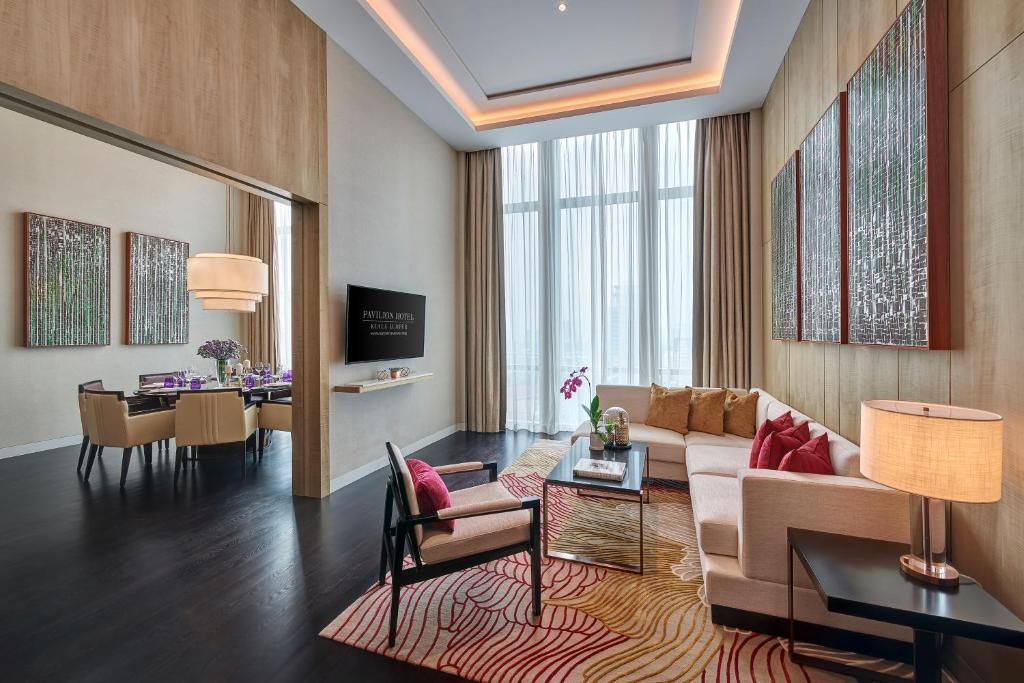 Posezení v ubytování Pavilion Hotel Kuala Lumpur Managed by Banyan Tree