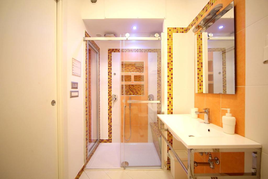 Koupelna v ubytování MaLu' B&B