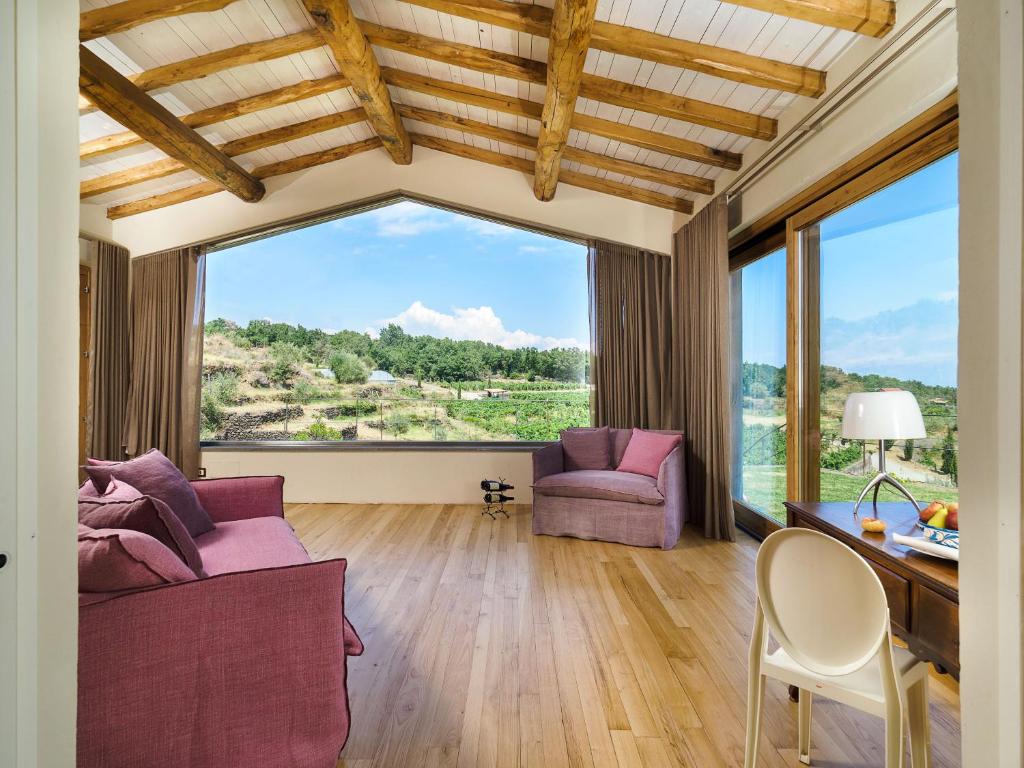 Posedenie v ubytovaní Monaci delle Terre Nere