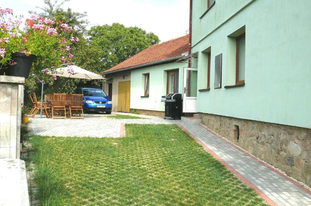 Zahrada ubytování Apartmany De-Lu