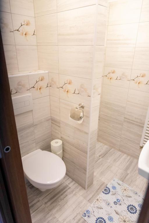 Koupelna v ubytování Apartmany De-Lu
