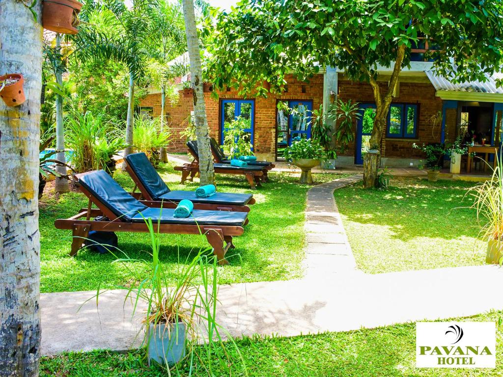 Zahrada ubytování Pavana Hotel