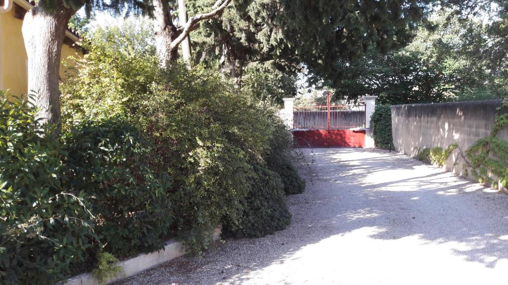 Zahrada ubytování Bastide Sainte Agnès