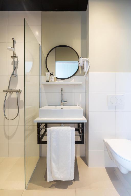 Koupelna v ubytování Boutique Hotel Lumiere