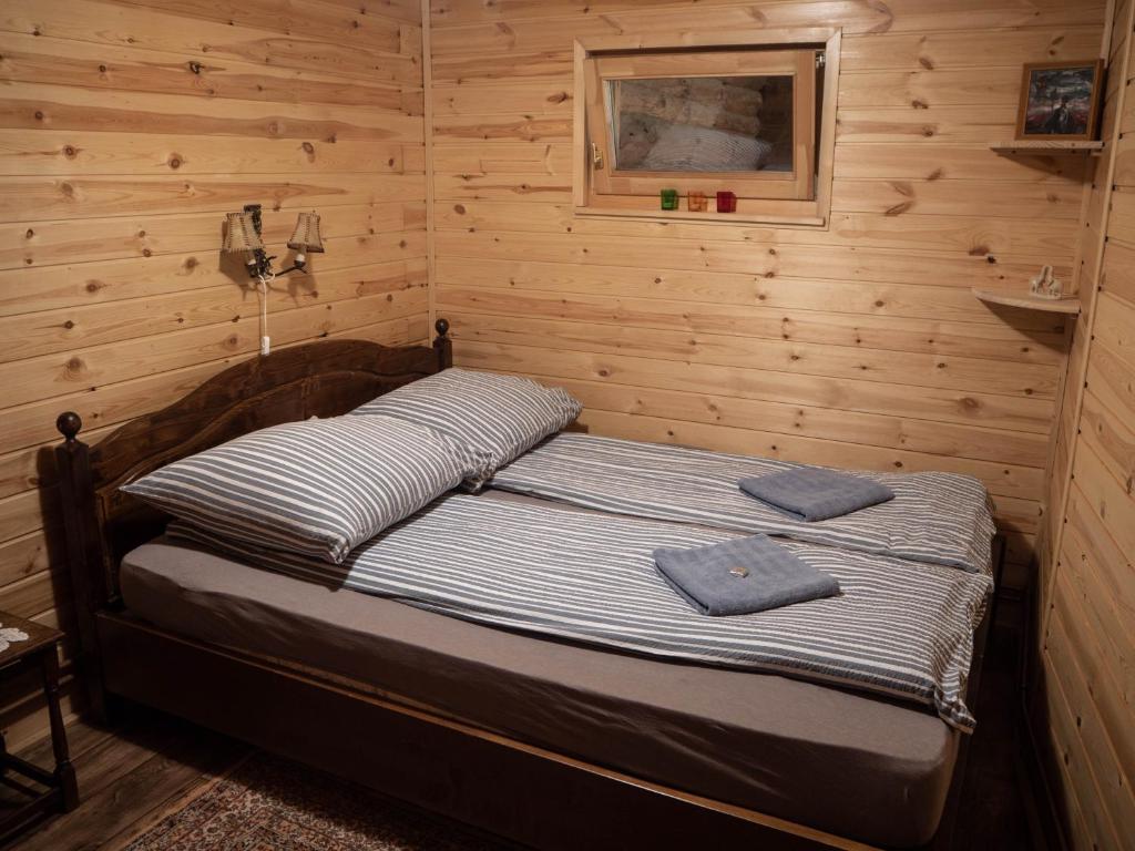 Postel nebo postele na pokoji v ubytování Vackorkert