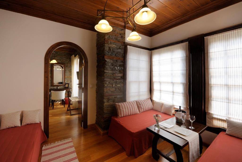 Posezení v ubytování Marelia Hotel