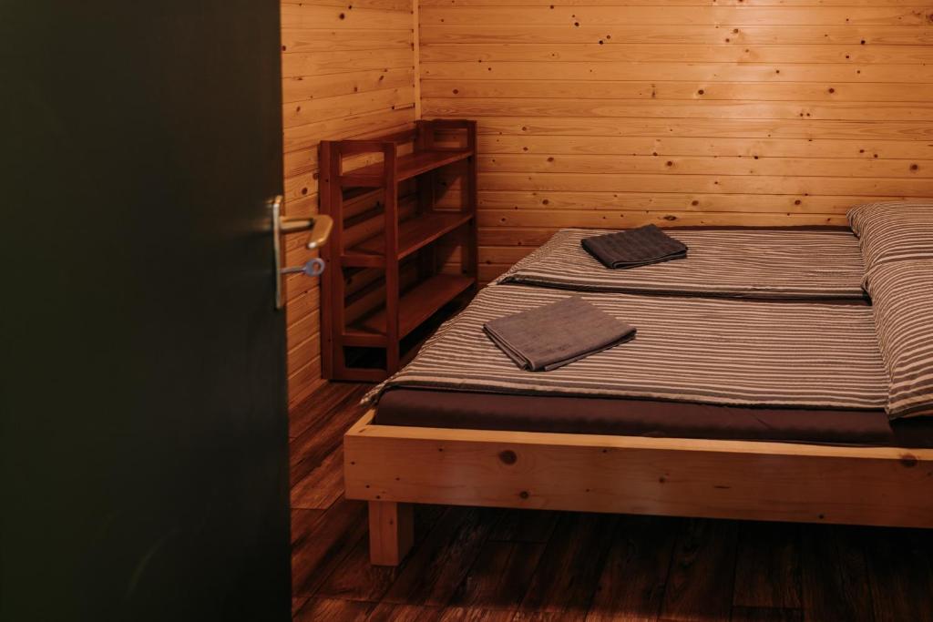 Postel nebo postele na pokoji v ubytování Vackorkert