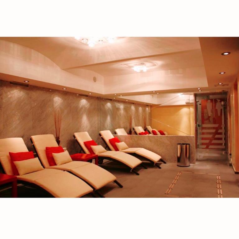 Posezení v ubytování Hotel Aragia