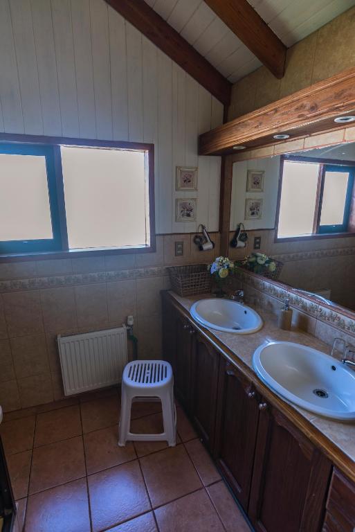 Koupelna v ubytování B&B HMüller