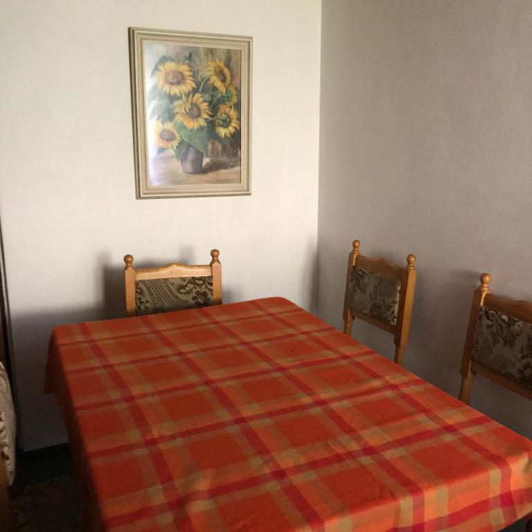 Postel nebo postele na pokoji v ubytování Horský Ranč