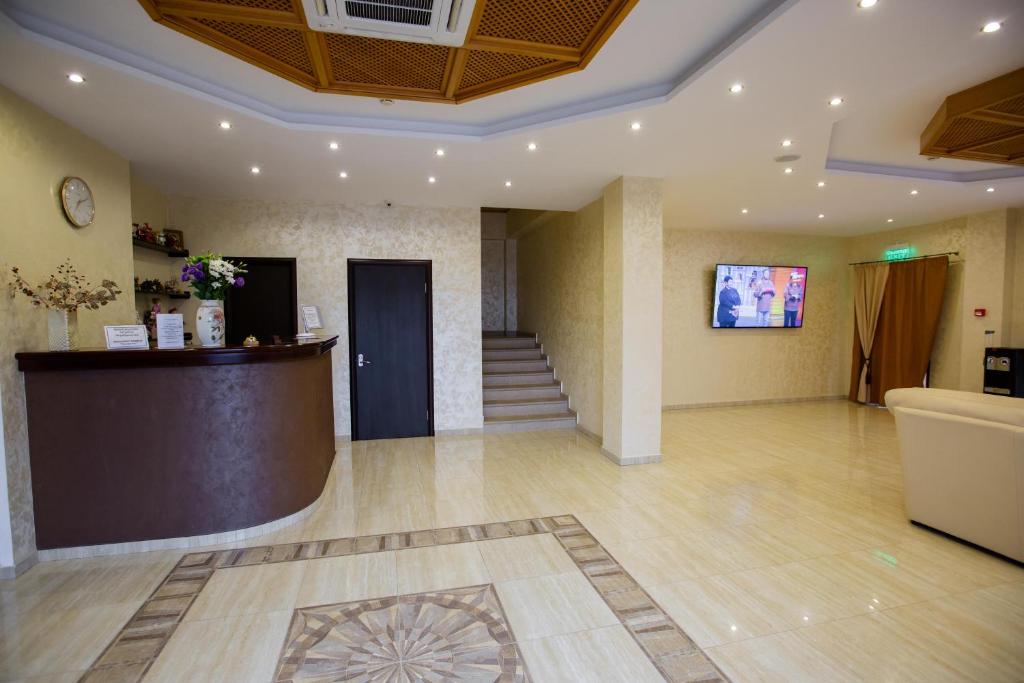 TV a/nebo společenská místnost v ubytování Hotel Sofia