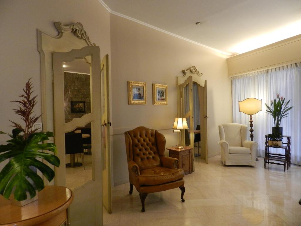 Część wypoczynkowa w obiekcie Albergo Morandi