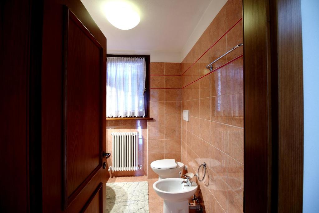 Koupelna v ubytování Nonostantetutto B&B