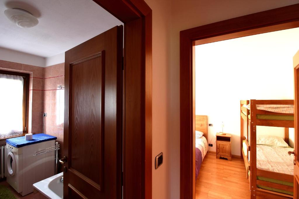 Postel nebo postele na pokoji v ubytování Nonostantetutto B&B