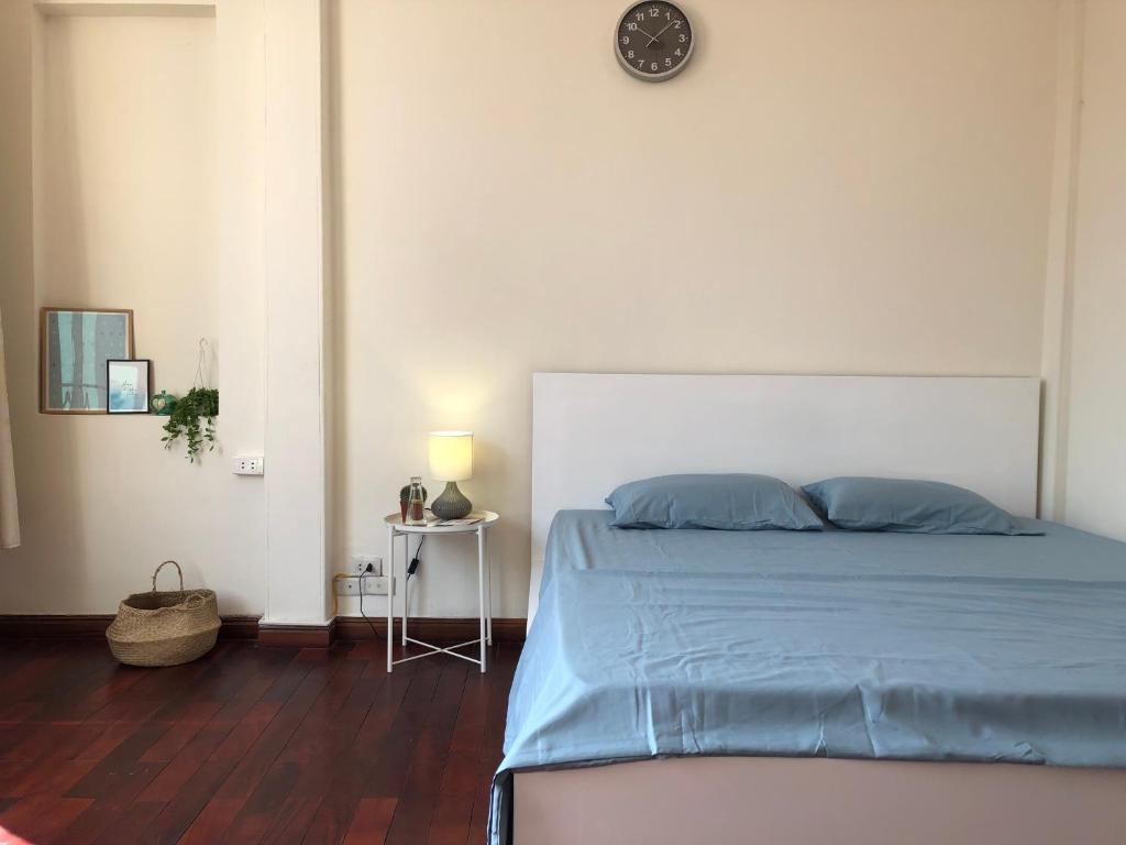 Postel nebo postele na pokoji v ubytování Khai Homestay