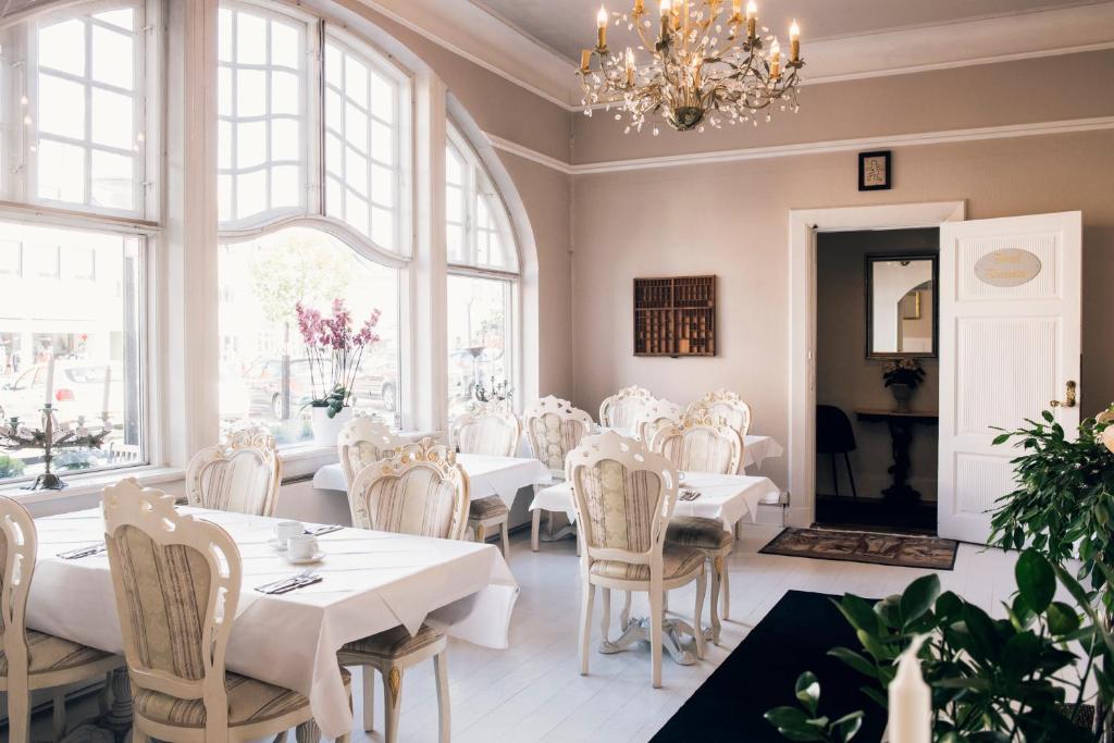 Posezení v ubytování Hotel Faaborg