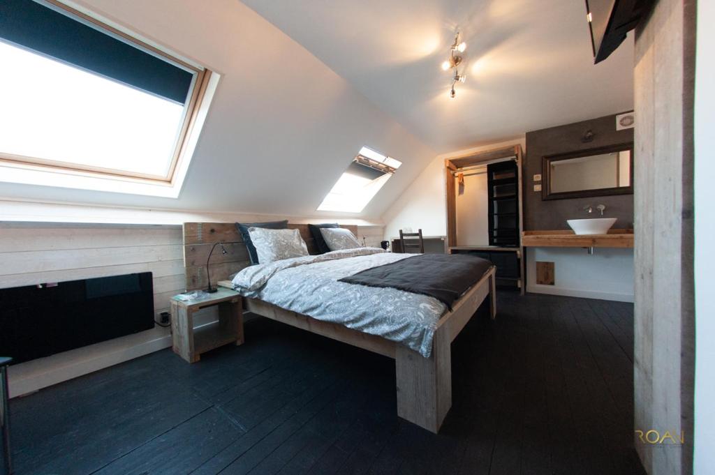Postel nebo postele na pokoji v ubytování Casa Chico