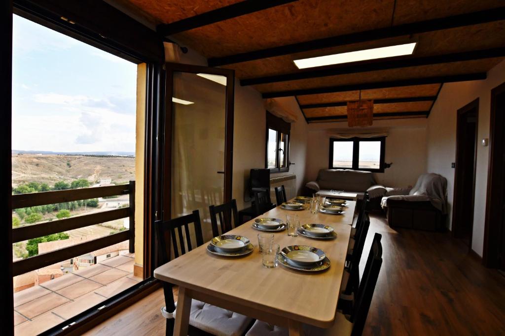 A seating area at Casa Rural Atalaya House
