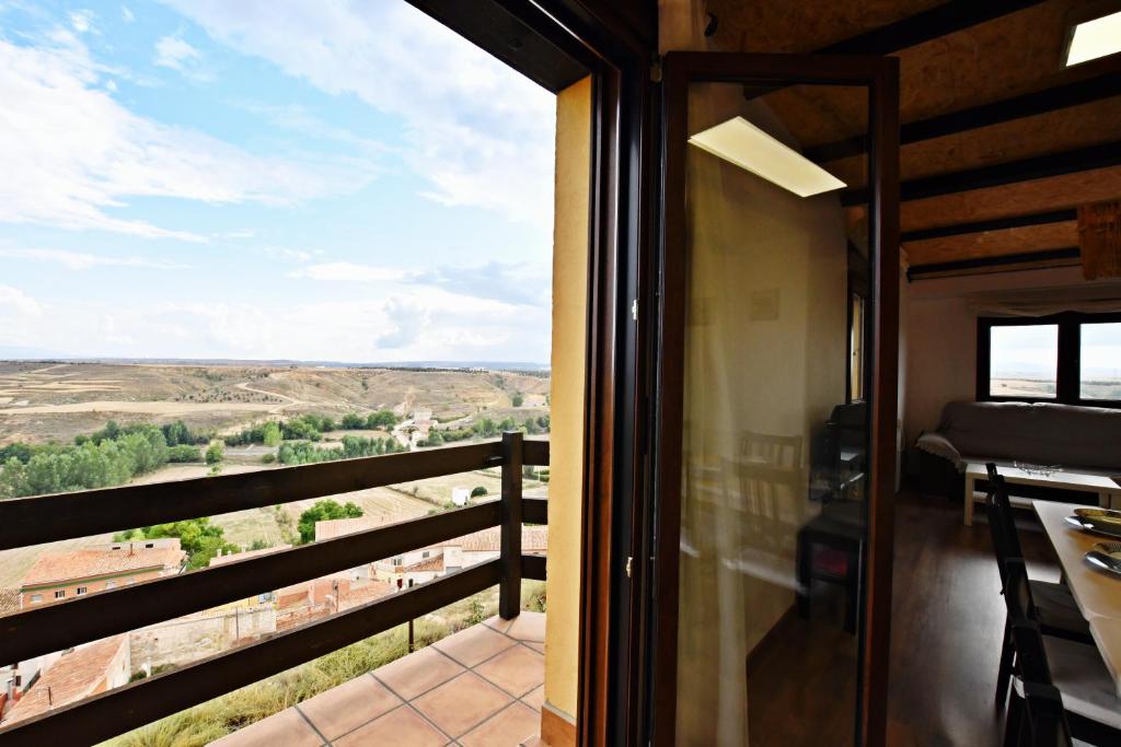 A balcony or terrace at Casa Rural Atalaya House