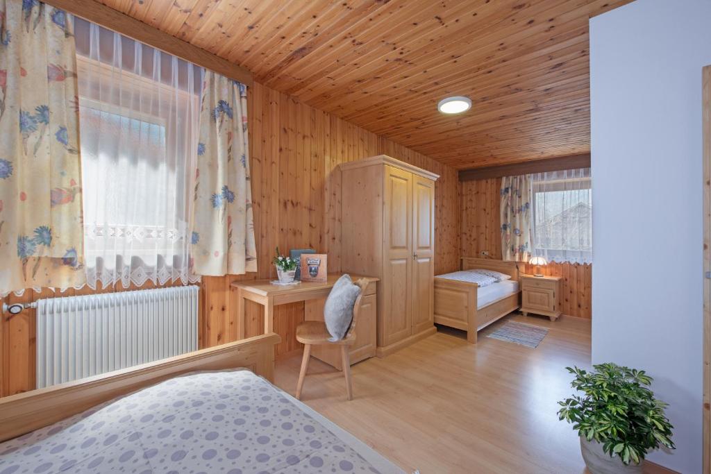 Postel nebo postele na pokoji v ubytování Mühlheim