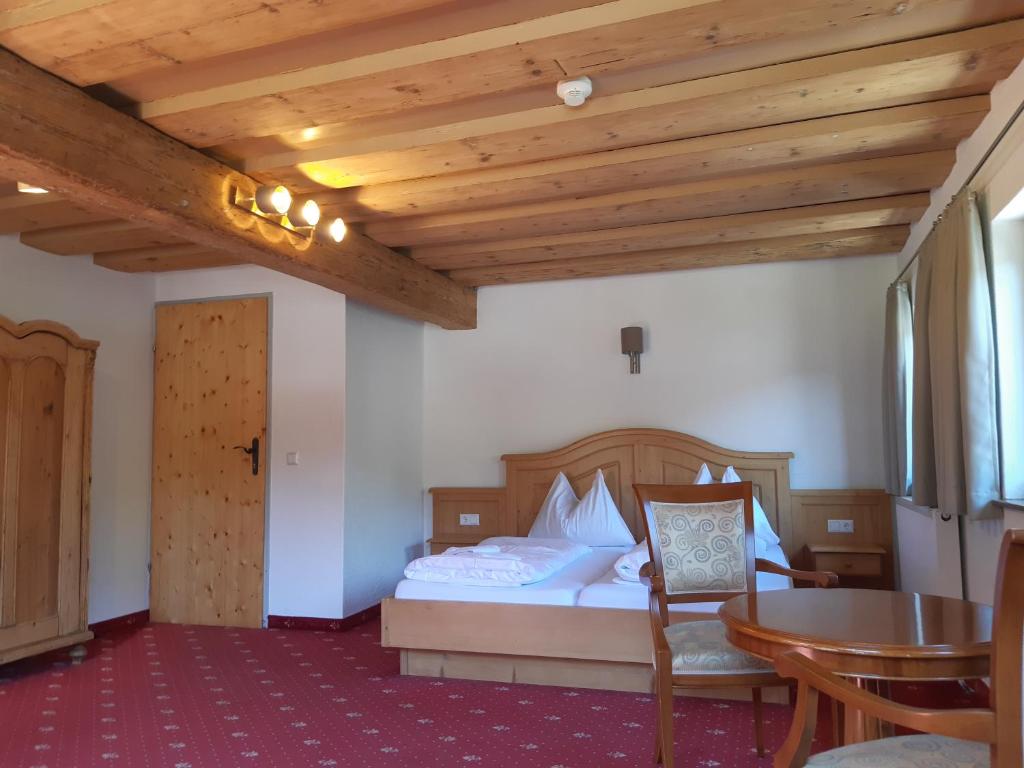 Postel nebo postele na pokoji v ubytování Gut Vögeihof